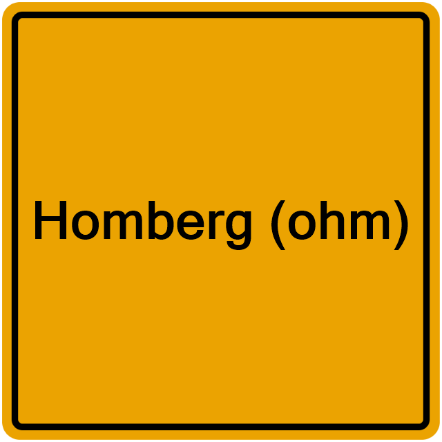 Einwohnermeldeamt24 Homberg (ohm)
